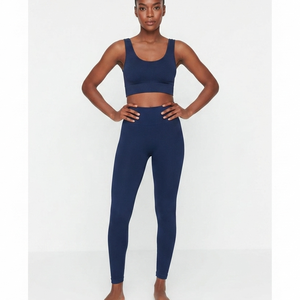 Sujetador deportivo de diseño personalizado para mujer, sujetador de yoga, ropa deportiva, precio económico, espalda cruzada, para fitness, yoga, running, tenis - Product Image 4