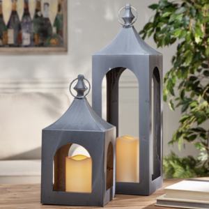 Hot Selling Metal Candlestick Holder <b>Christmas</b> <b>Lanterns</b> Portable Heavy Home Decorations Handmade Customizable Design - Product Image 1