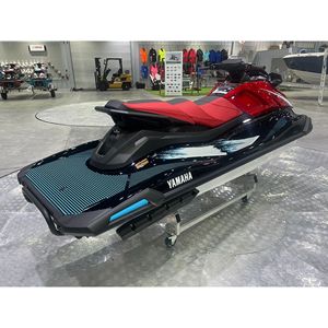 2026 Limited Edition VX Deluxe Jet Ski wave <b>runner</b> Watercraft-New Black/Torch <b>Red</b> Discount - Product Image 5