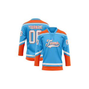 Maillot de hockey sur glace en tissu léger et respirant conçu pour les performances des équipes professionnelles - Product Image 5