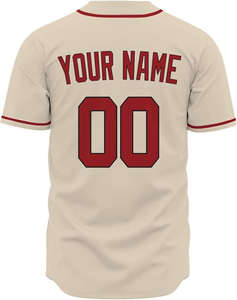 Camiseta de béisbol lisa con botones y logotipo personalizado, camiseta de manga corta Hipster Hip Hop para hombre - Product Image 3