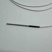 Sensor Termistor JR5611 Berlapis Baja Stainless Steel 4 Kabel dengan Kabel Belakang untuk Pemantauan Suhu Industri yang Akurat