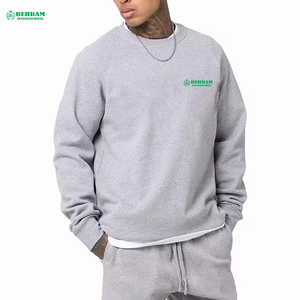 Sudadera con Capucha Personalizada con Logotipo Bordado en Chenille, Sudadera de Moda para Hombre, Cuello Redondo, Felpa de Poliéster/Algodón, de Secado Rápido - Product Image 2