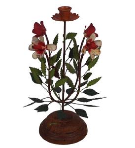 Bougeoir de décoration de Noël de guirlande de bougies de vacances de festival de concepteur d'or en métal pour la fête et l'usage festif - Product Image 6