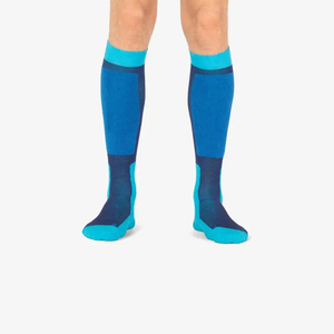 Precio de fábrica de alta calidad de punto logotipo personalizado tripulación de fibra de bambú liso calcetines sólidos al por mayor calcetín de fútbol americano para hombres - Product Image 3