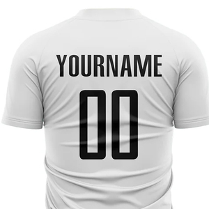 Maillot de football de club personnalisé unisexe, populaire, de haute qualité, nouvelle saison, dernier design, impression numérique, respirant, col en V, court - Product Image 3