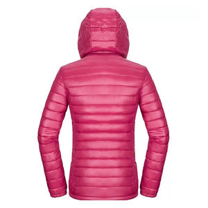Chaqueta acolchada ecológica para mujer, venta al por mayor, ropa de invierno para exteriores en poliéster duradero - Product Image 3