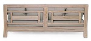 Canapé-lit décoratif Space Bali avec coussin en bois de manguier - Product Image 4