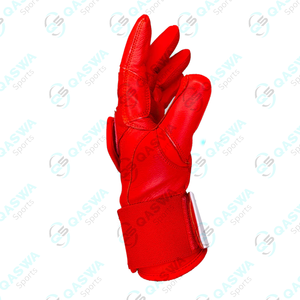 Baby Blue & Red Long Cuff Guantes de bateo de béisbol Nuevo estilo Cómodos guantes de bateo de béisbol - Product Image 6