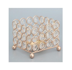 Bougie votive en plaqué or brillant fait à la main pure et attrayante pièce unique pour une utilisation plate uniquement - Product Image 1