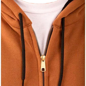Sweats à capuche zippés en molleton de coton surdimensionnés personnalisés, nouvelle collection 2026, dernier design, qualité professionnelle - Product Image 4