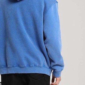 Sweat à capuche lavé OEM personnalisé sweat à capuche lavé à l'acide sweat vintage sweat à capuche lavé avec sérigraphie taux de vente entier Pakistan - Product Image 6