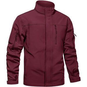 Chaqueta Cortavientos OEM Ligera, Táctica, para Exteriores, de Tejido Softshell, Cortavientos, Cálida, para Invierno, para Actividades al Aire Libre, para Hombre - Product Image 3