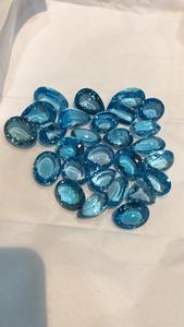 Topacio Azul Natural de 10-20 Quilates, Piedras Preciosas Sueltas Mixtas de Buena Calidad, Certificadas por Terceros para la Fabricación de Joyas - Product Image 4