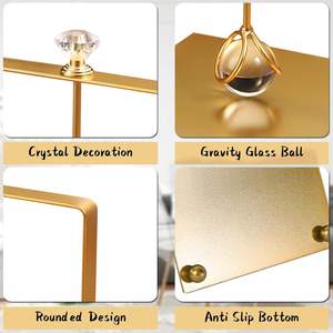 Servilletero de acero inoxidable hecho a mano para el hogar, jardín, dormitorio, habitación de invitados, sala de estar, mesa de comedor, restaurante, Bar - Product Image 5