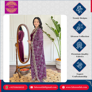 Recién llegado, hermoso diseño, venta al por mayor, ropa de boda, seda viscosa con codificación de secuencia, trabajo bordado, conjunto de Kurti y Dupatta - Product Image 5