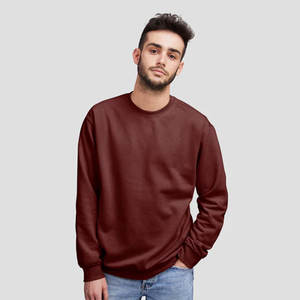 Venta al por mayor sudaderas personalizadas Unisex 100% algodón cuello redondo manga larga adulto diseñador sudadera - Product Image 1