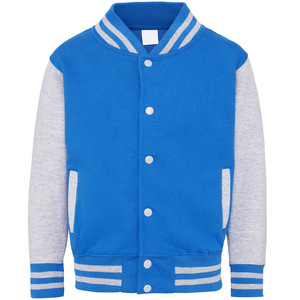 Chaquetas universitarias personalizadas de la mejor calidad para hombre, chaquetas con mangas de cuero OEM para equipo de baloncesto de secundaria, ropa deportiva acolchada, chaqueta con letras - Product Image 2