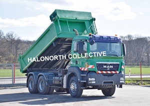 Camion benne basculante diesel MAN TGS 33.360 6x4 d'occasion 2008 pour chantier de construction et transport minier - Product Image 5