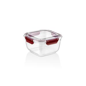 900ml Square <b>Plastic</b> PP Airtight Durable Stackable Microwave Safe <b>Food</b> Container Colored Locking Lid Kitchen Pantry <b>Storage</b> Meal - Product Image 2
