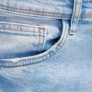 Wholesale Custom Made Men's Jeans Pants Lightweight Straight Pattern Casual Design Low MOQ <b>for</b> Online <b>Sale</b> - Product Image 4