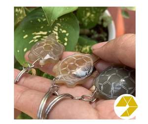 Llavero de cuerno hecho a mano Recuerdo de cumpleaños exclusivo En stock Llavero de cuerno natural de Vietnam Diseño de regalo Premium de arte único - Product Image 3