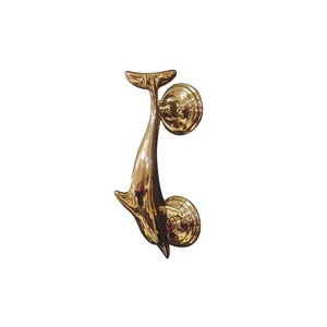 Luxury Dolphin Door Knocker Handle Metal Brass Product Indian Handicraft Item Top Standard Product Wholesale Vintage Luxury Item - Product Image 1