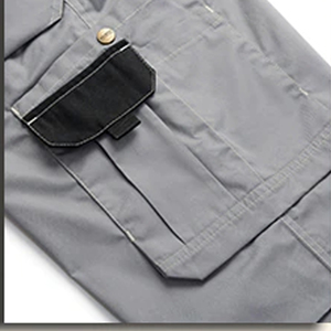 Pantalon cargo respirant industriel multi-poches résistant au feu imperméable aux genoux pour la construction d'électricien - Product Image 3