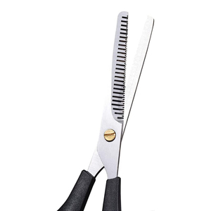 Meilleures ventes Ciseaux à effiler Supercut Lames Ciseaux de coiffure en acier inoxydable de 5.5 pouces avec poignée noire - Product Image 1