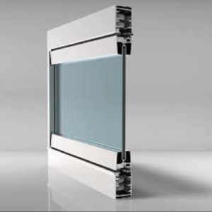 Fenêtre coulissante en profilé d'aluminium PVC barre métallique verticale extrudée mince alliage de verre cadre personnalisé fabricant origine turque - Product Image 1