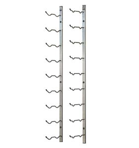 Estante de vino de hierro forjado para colgar en la pared, estante para botellas de vino, estante para copas, envío gratis - Product Image 5