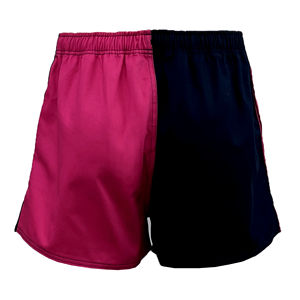 Shorts de rugby grande taille en vente chaude, 100% polyester, doux, respirant, antibactérien, logo brodé personnalisé, design durable, séchage rapide - Product Image 5