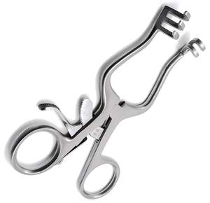 Écarteur Weitlaner avec logo personnalisé 4.5 "Écarteur vétérinaire chirurgical à griffe à retenue automatique Instruments de haute qualité de qualité supérieure - Product Image 4