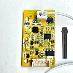 PCB <span class=keywords><strong>board</strong></span> <span class=keywords><strong>Receiver</strong></span> mic truyền tần số cao 260.3 MHz khuếch đại không dây Microphone pcba - Product Image 1
