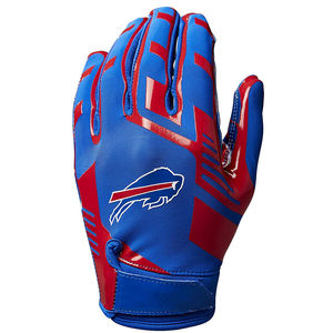 Guantes de Fútbol Americano con Agarre Adhesivo al por Mayor, Cómodos, Suaves, Antideslizantes, de Dedo Completo, con Correa de Muñeca Ajustable, Guantes Personalizados - Product Image 6