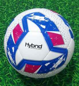 Haute qualité 100% PU ballon de football hybride professionnel personnalisé Football pour match officiel fabricant vente directe MAC officiel - Product Image 4