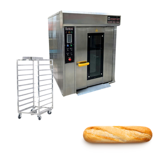 Easy to Operate 8 Trays Rotary <b>Oven</b> <b>Oven</b> Bakery With Altuntop Trolley Iso Certificate Commercial Bread <b>Oven</b> Vietnam Brand - Product Image 1