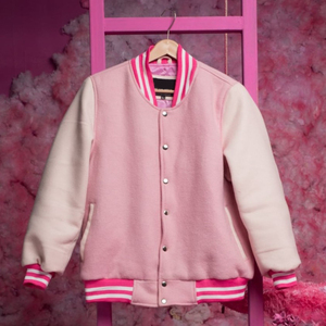 Custom Logo Embossed Windproof Varsity Jacket Regular Leather Baseball Letterman for Kids Men Women Toddlers <b>Black</b> Wool Satin - Product Image 5