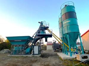 เครื่องผสมคอนกรีตบรรจุ30 M3/ชม. เครื่องผสมคอนกรีต PLC รับประกัน2ปีชุดปั๊มมอเตอร์แบริ่งรวม! โทรเลย! - Product Image 2