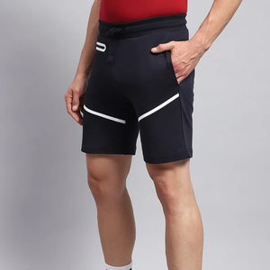Shorts de sport Hip Hop pour hommes en polyester/nylon personnalisés, taille élastique, cordon de serrage externe, coupe-vent, séchage rapide, respirant, écologique - Product Image 4