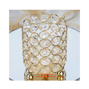 Luxury Design Home Decor <b>Crystal</b> T Light <b>Candle</b> Holder with Metal Base for Wedding Table Decorations New T Light <b>Candle</b> Holder - Product Image 6