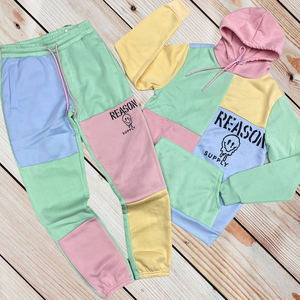 ชุดกีฬาโพลีเอสเตอร์สำหรับเล่นยิมของผู้หญิงชุดวอร์มวิ่งออกกำลังกายพลัสไซส์สำหรับฤดูใบไม้ร่วงของผู้ชาย - Product Image 2