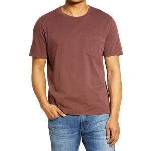 Camisetas de Moda 2026, 100% Algodón, Tallas Grandes, Camisetas para Hombre, Estilo Pullover, Color Sólido, en Venta - Product Image 4