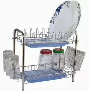 Kitchen Use Stainless Steel Kitchen <b>Plate</b> Stand <b>Rack</b> Top Selling <b>Rack</b> at Affordable Cheap Wholesale Price Elegant <b>for</b> Home - Product Image 3