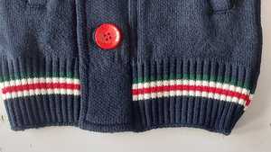 Suéter Cárdigan Unisex 100% Acrílico de Punto Antibolitas, Manga Larga, Uniforme Escolar, Diseño con Cierre y Botones, para Adultos, Otoño - Product Image 3