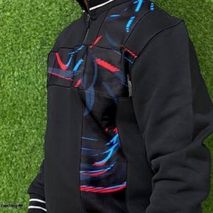 เสื้อฮู้ดผู้ชายผ้าฟลีซคอตตอน 100% คุณภาพสูง OEM แบบซิปครึ่งตัว ปักโลโก้ตามสั่ง พิมพ์ลายแฟชั่น สำหรับฤดูหนาว - Product Image 4