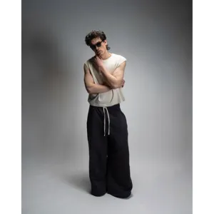 SE455R2 Estilo Casual Negro de Punto de Alta Calidad - Product Image 3
