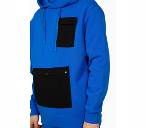 Fabricant Personnalisé 500 Coton Épais Polyester Hoodies Hommes Vente en Gros Broderie Bouffante Imprimée - Product Image 5