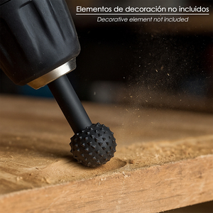 Fresa Rotativa per Legno Sferica O/ 15 mm. Per Trapano / Fresatrice - Product Image 6