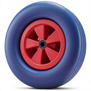 400mm Polyurethane <b>Wheel</b> 200kg Load Capacity Puncture-Proof Grooved BS Rollers <b>Plastic</b> for Other <b>Wheels</b> Tires & Accessories - Product Image 3